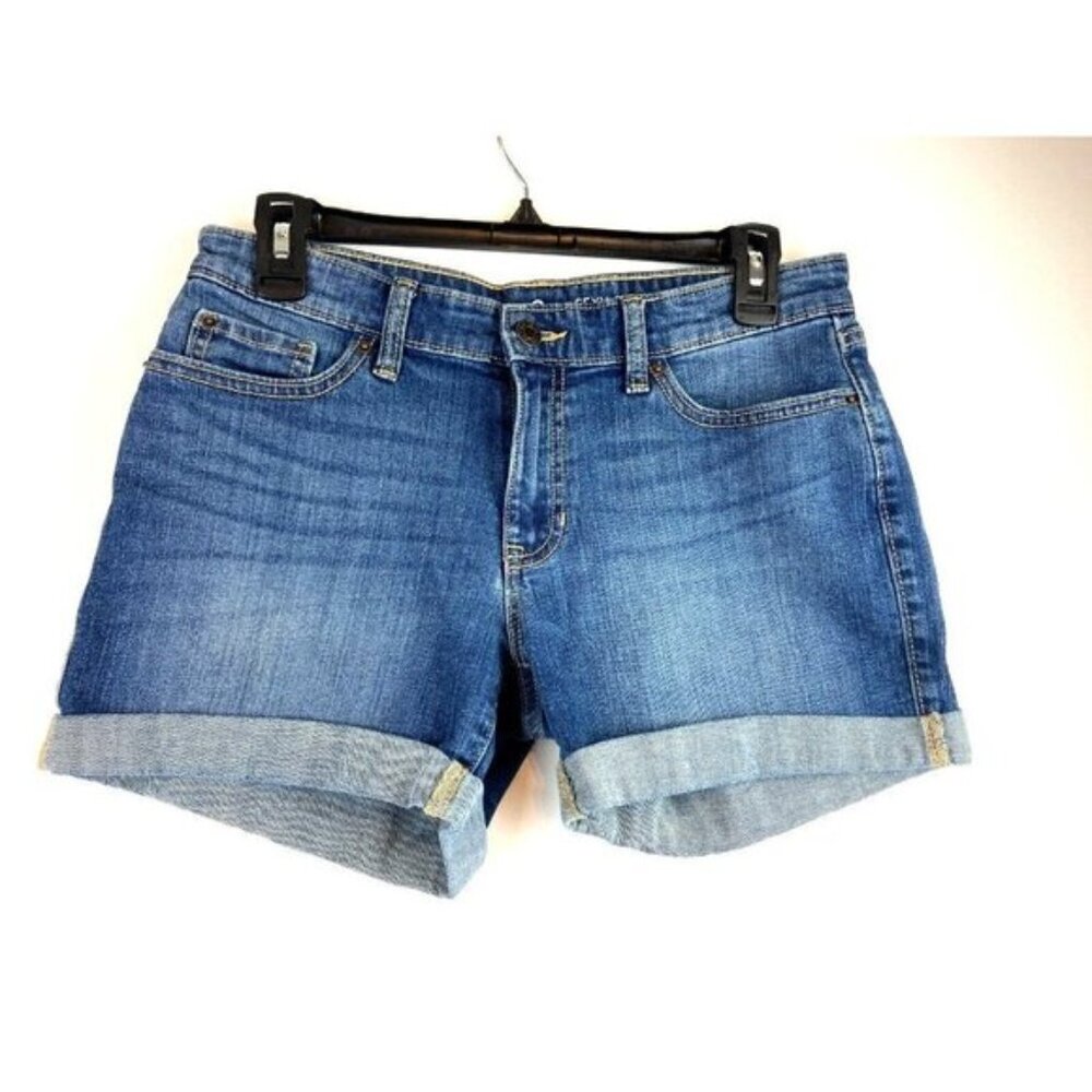 GAP Womens Sexy Boyfriend Blue Denim Short Size 26 R  2